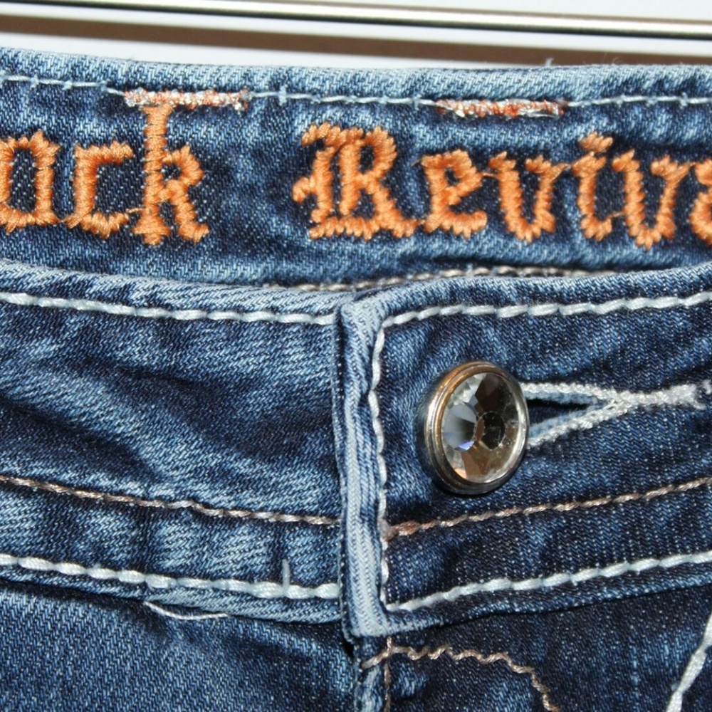 Rock Revival Shaina Ankle Skinny Jean HW7085 - Picture 4 of 7